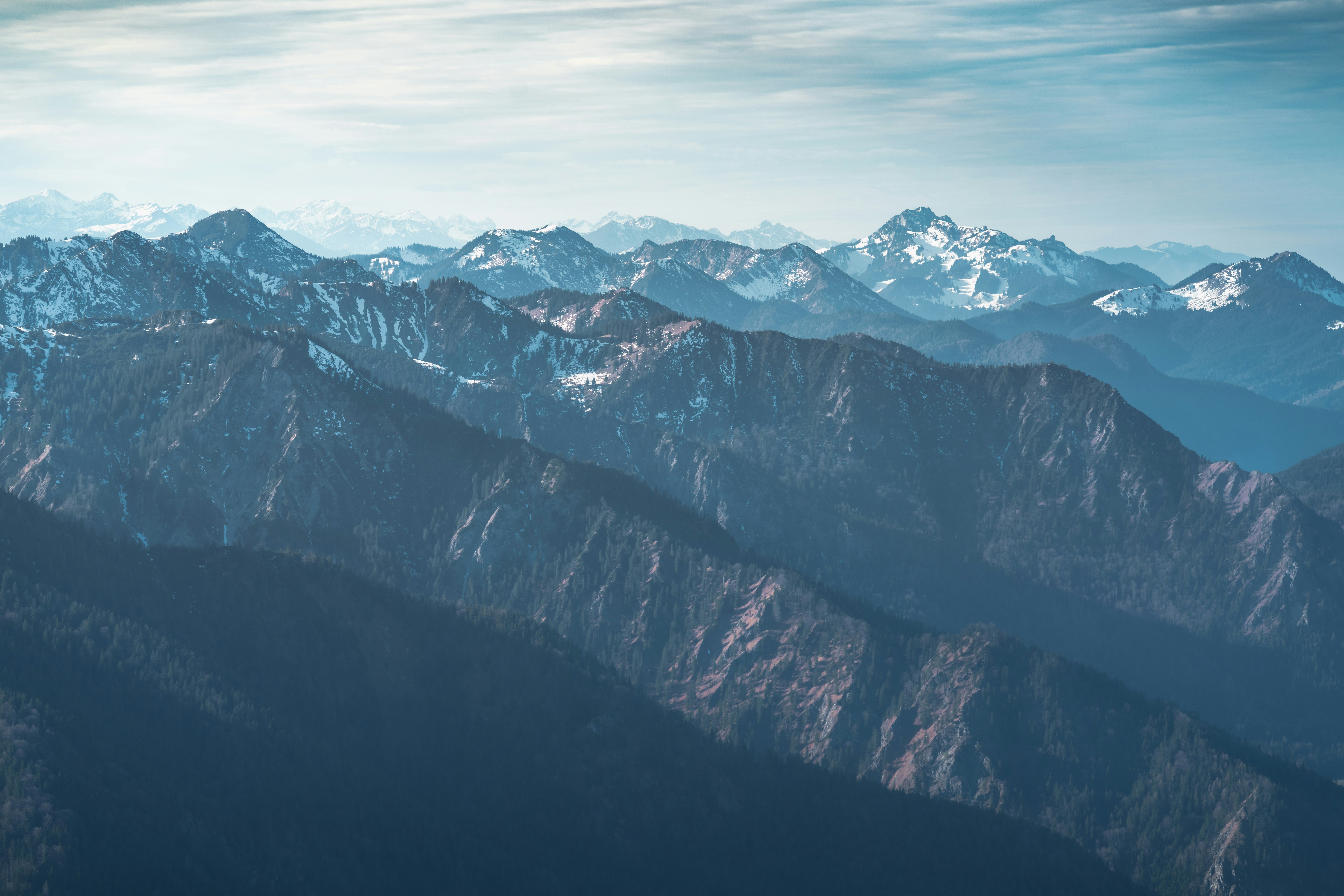 snowy mountain photograph